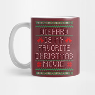 Die Hard Ugly Christmas Sweater Mug